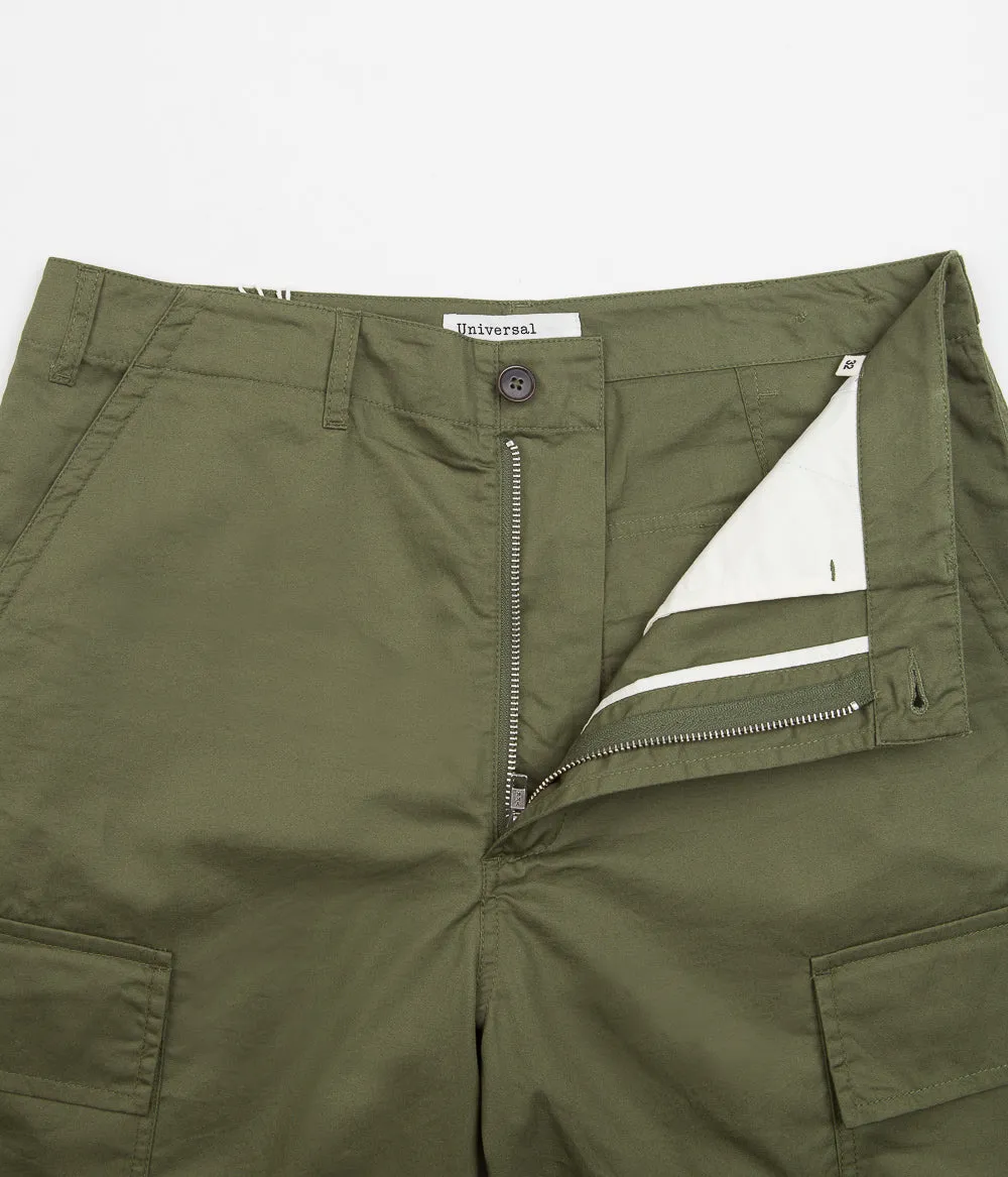 Universal Works MW Cargo Shorts - Olive