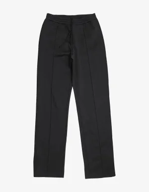 Valentino Black Nylon Blend VLTN Sweat Pants