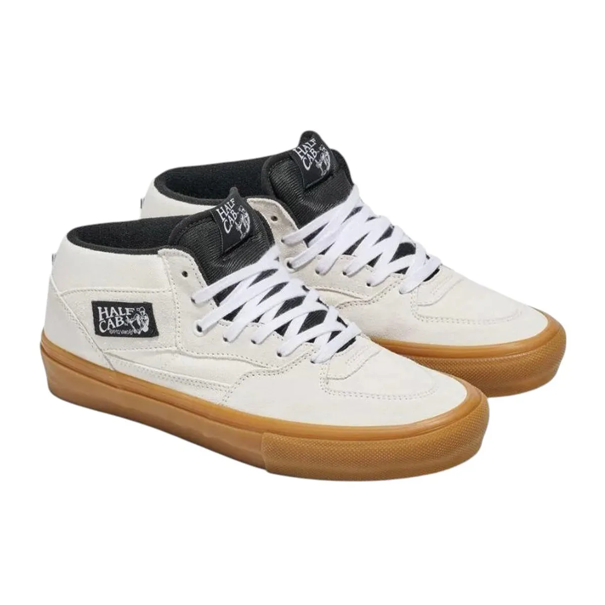 Vans - Skate Half Cab Shoes White/Gum