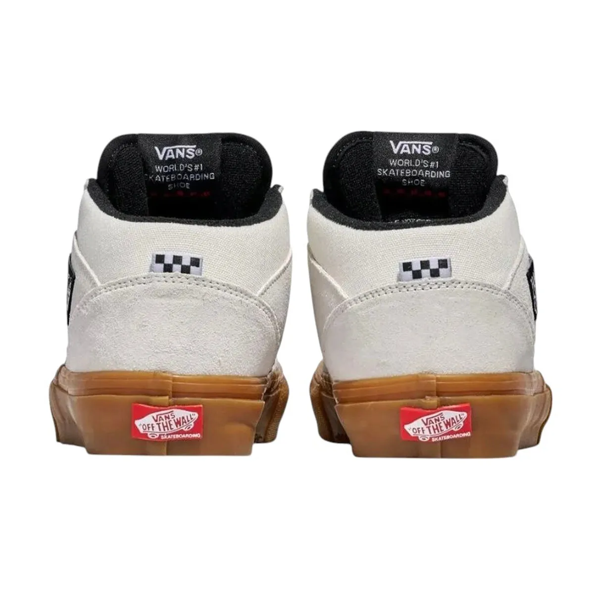 Vans - Skate Half Cab Shoes White/Gum