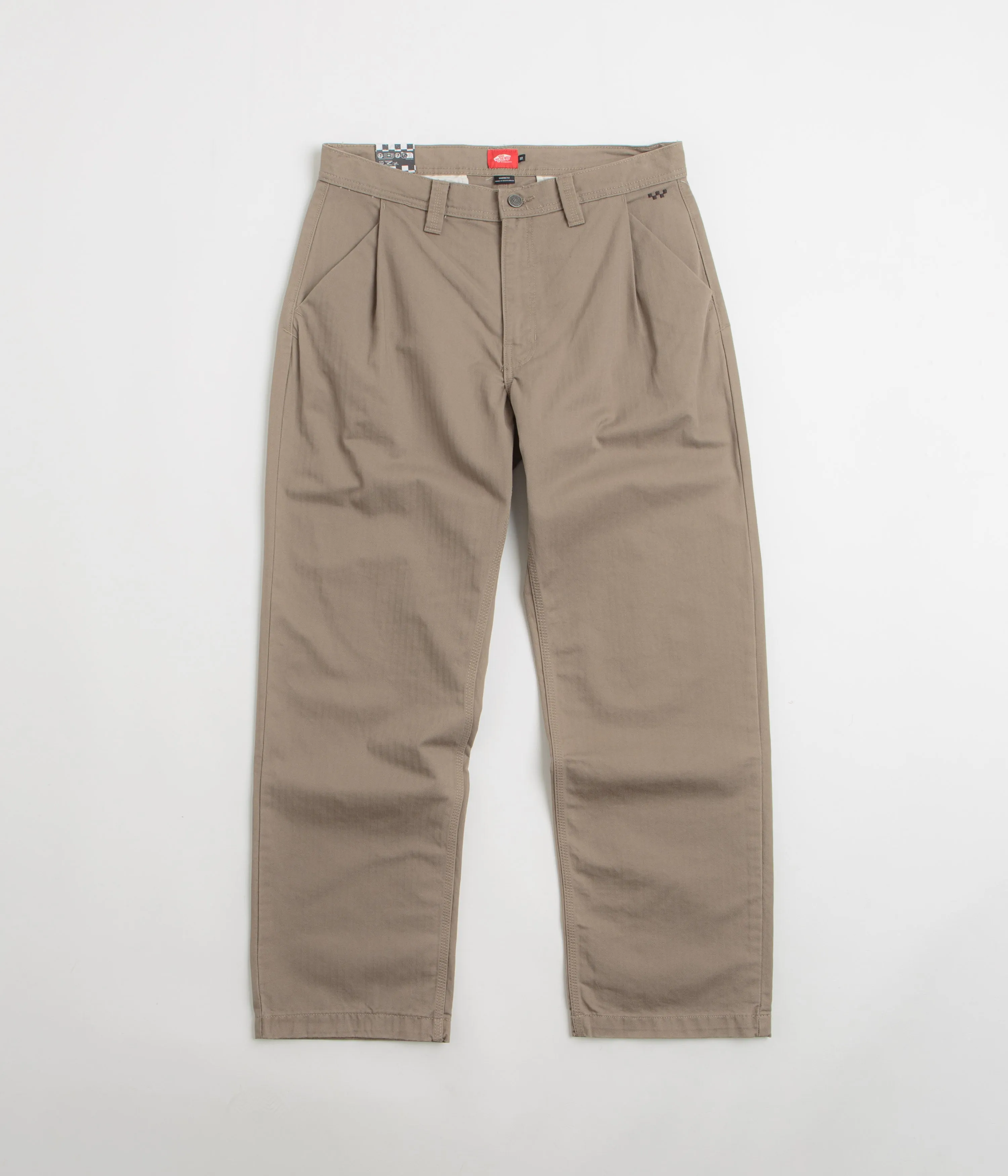 Vans Skate Loose Pleated Pants - Walnut