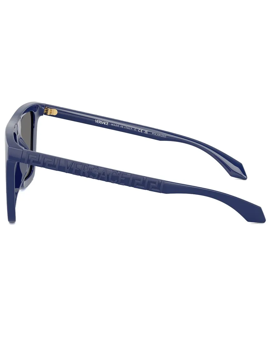 Versace Men's VE4468U 53mm Polarized Sunglasses