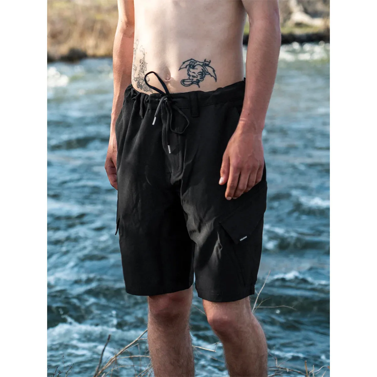 Volcom - Country Days Hybrid Shorts Black