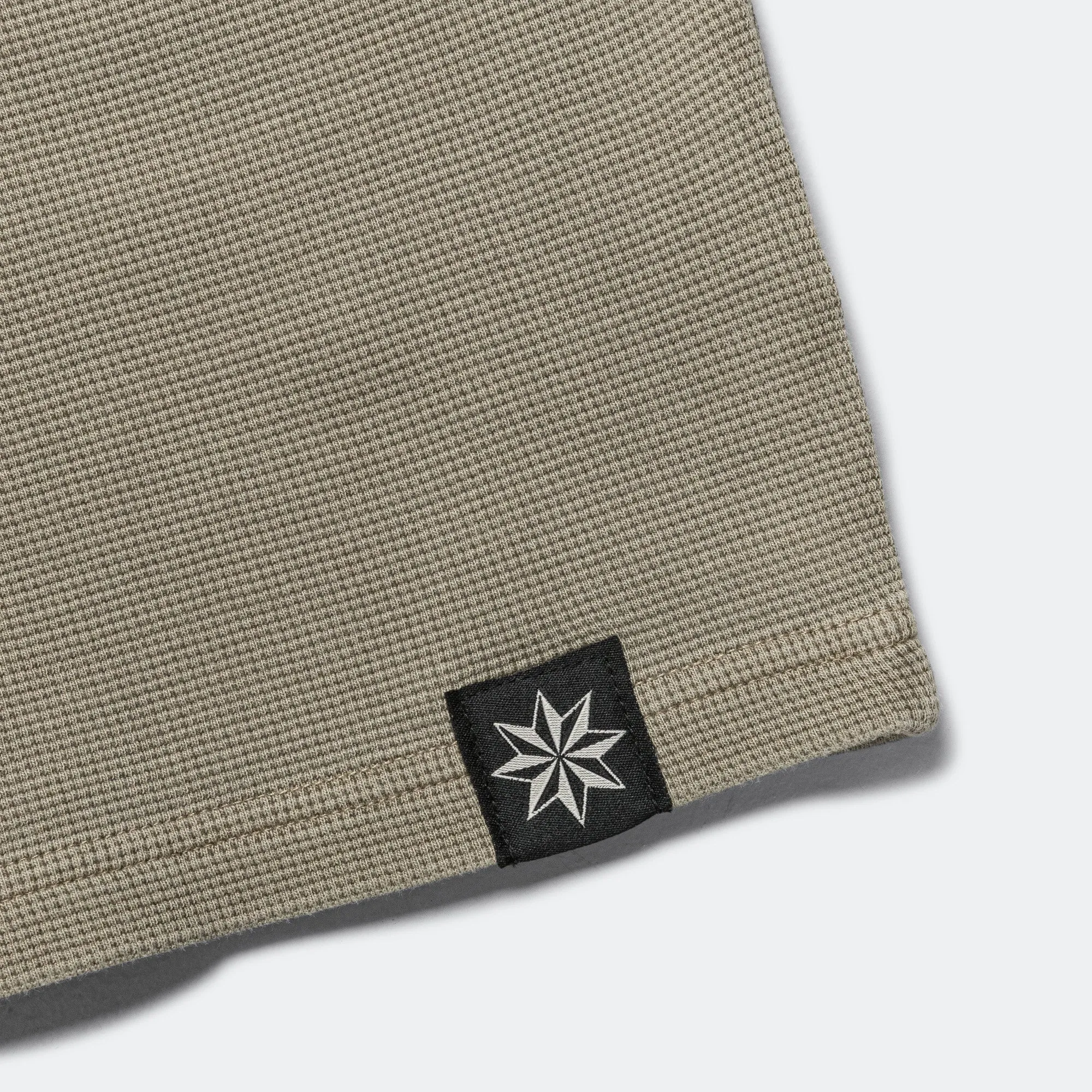 Waffle Boxy Tee - Desert