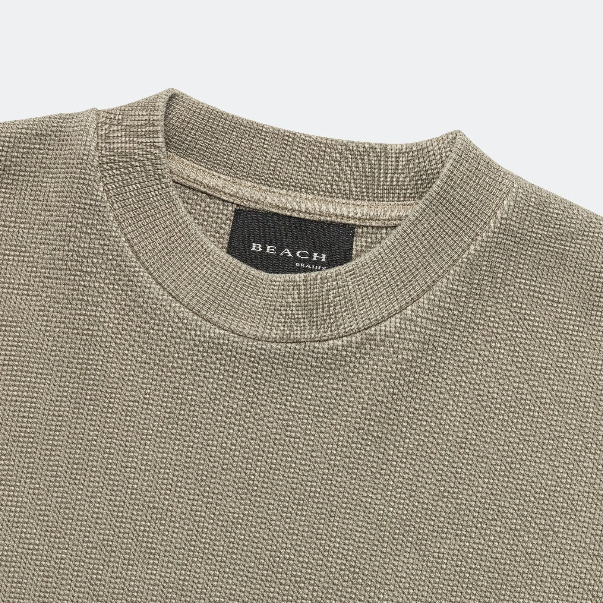 Waffle Boxy Tee - Desert