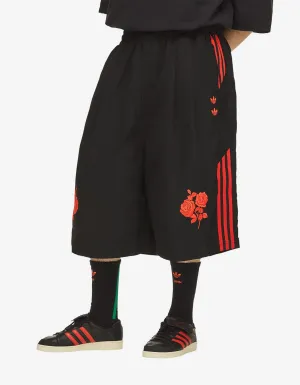 Willy Chavarria x Adidas Black Logo Long Shorts