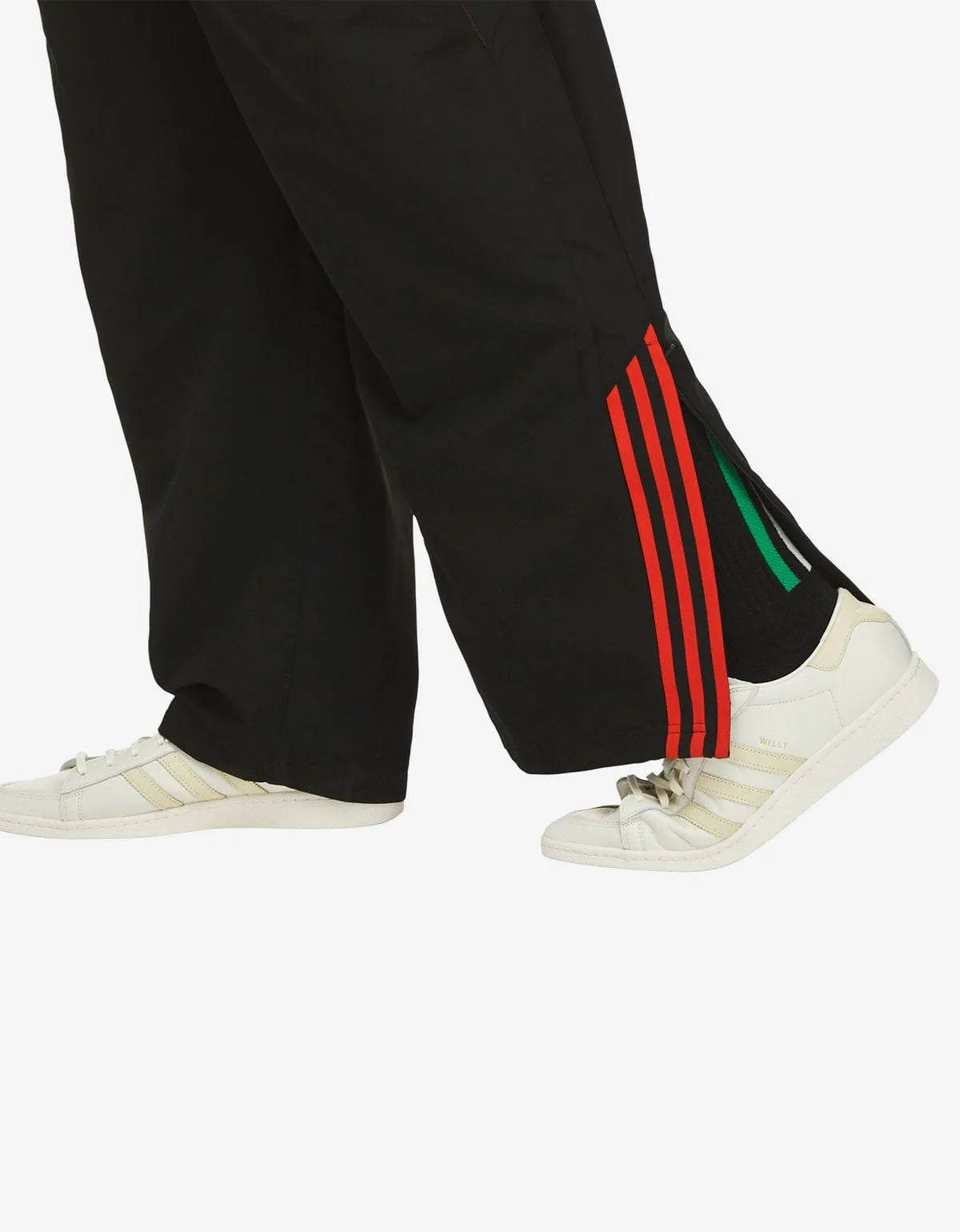 Willy Chavarria x Adidas Black Track Pants