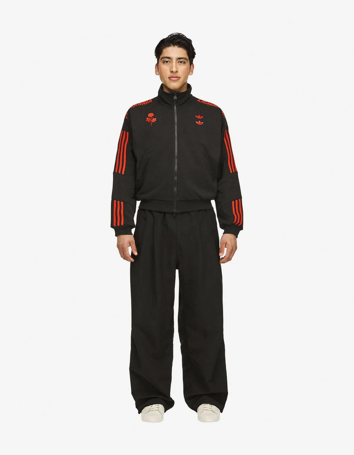 Willy Chavarria x Adidas Black Track Pants