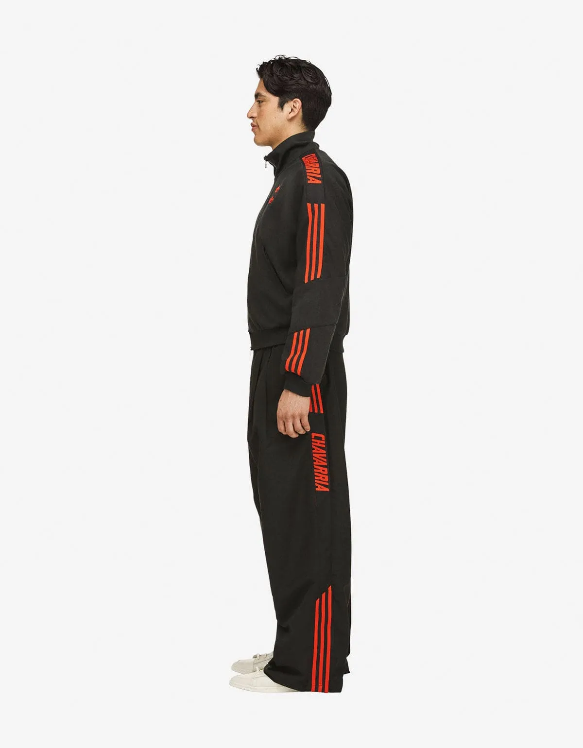 Willy Chavarria x Adidas Black Track Pants