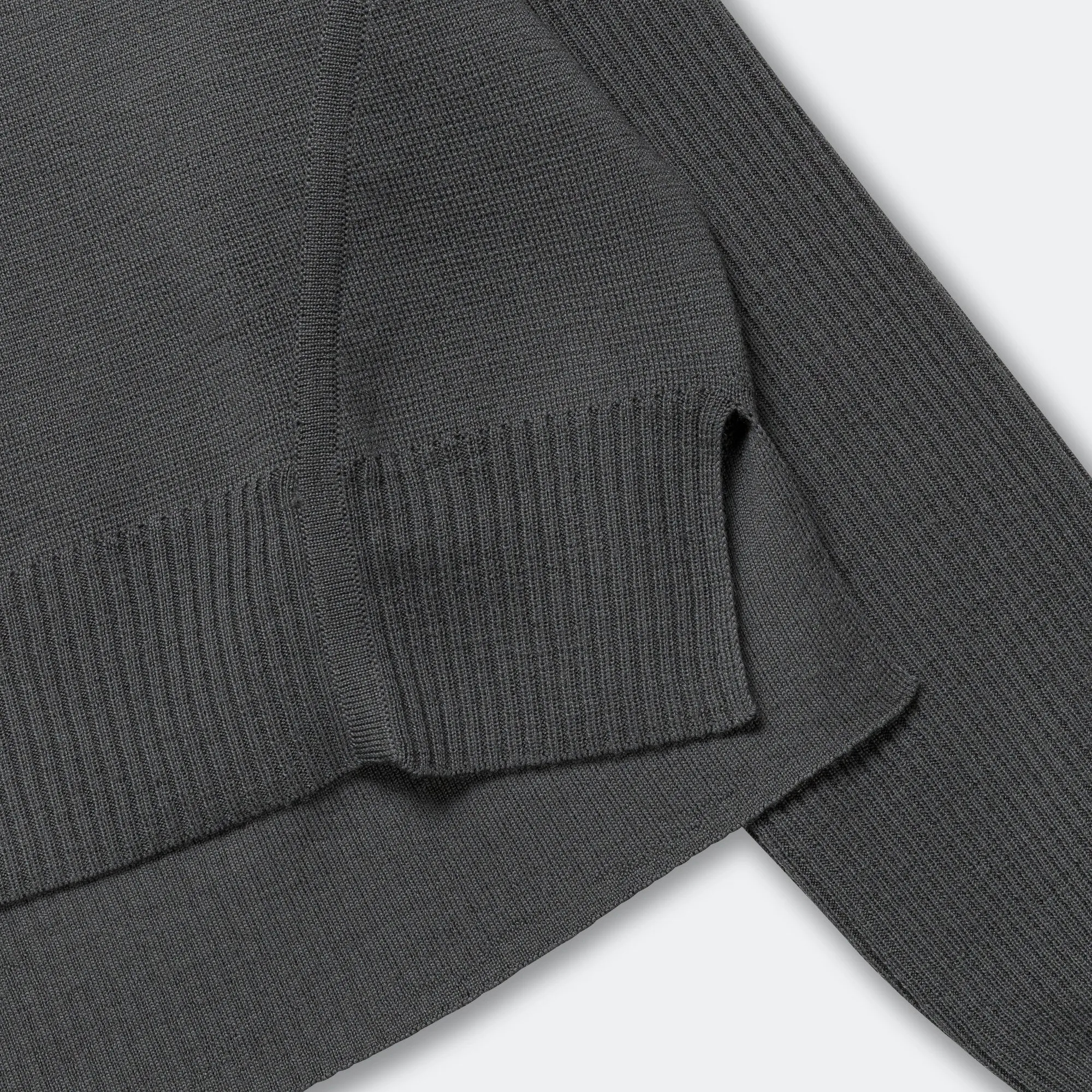 Womens ESC Knit Sweater - Midnight Fog/Clear