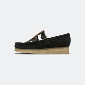 Womens Wallabee T Bar - Black Interest