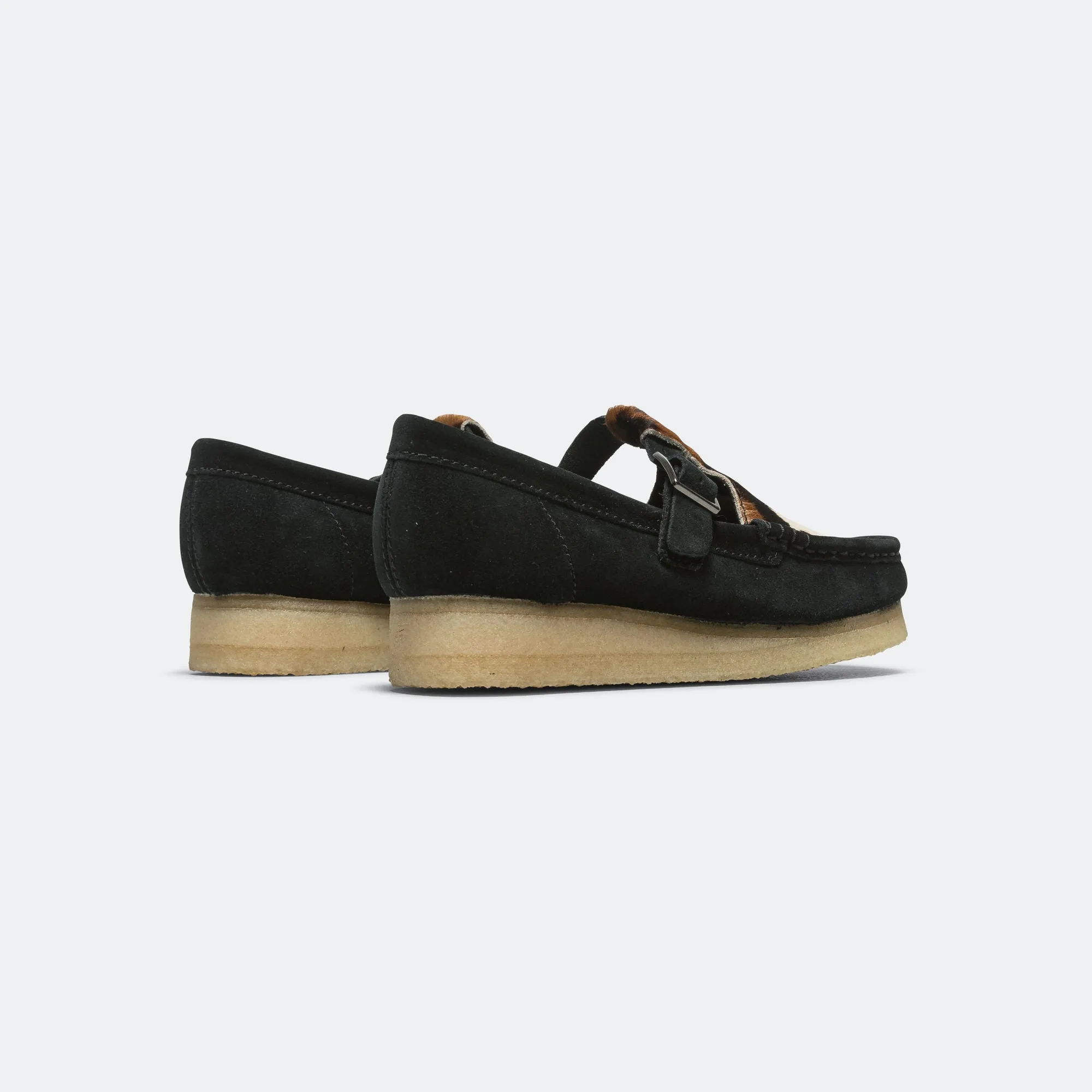 Womens Wallabee T Bar - Black Interest