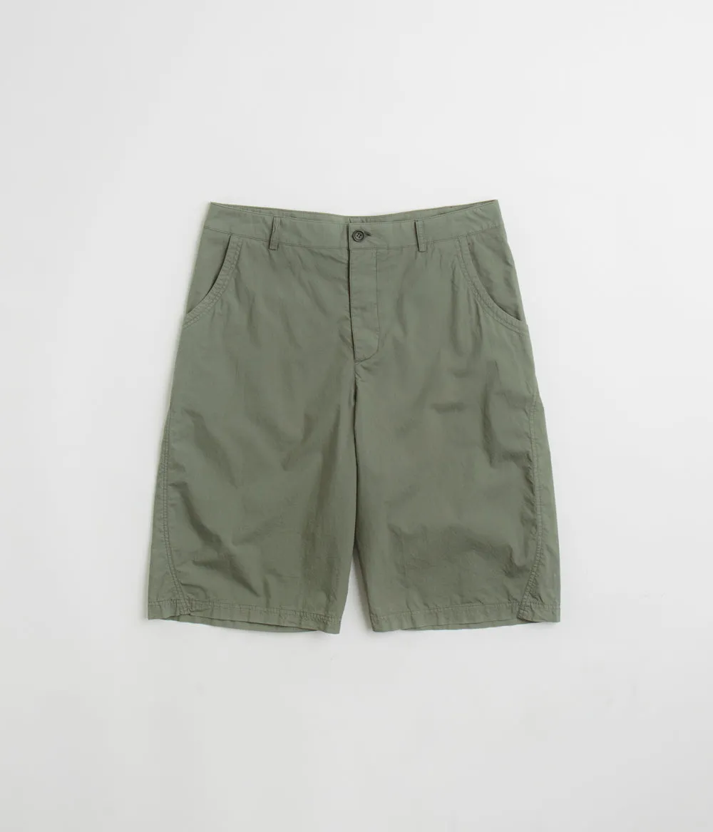 YMC Twisted Seam Shorts - Sage Green