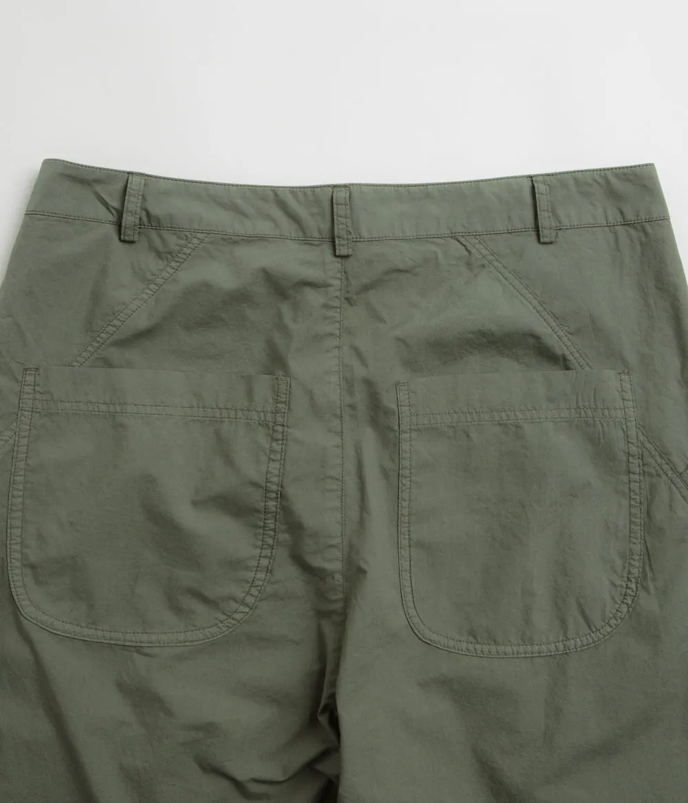 YMC Twisted Seam Shorts - Sage Green